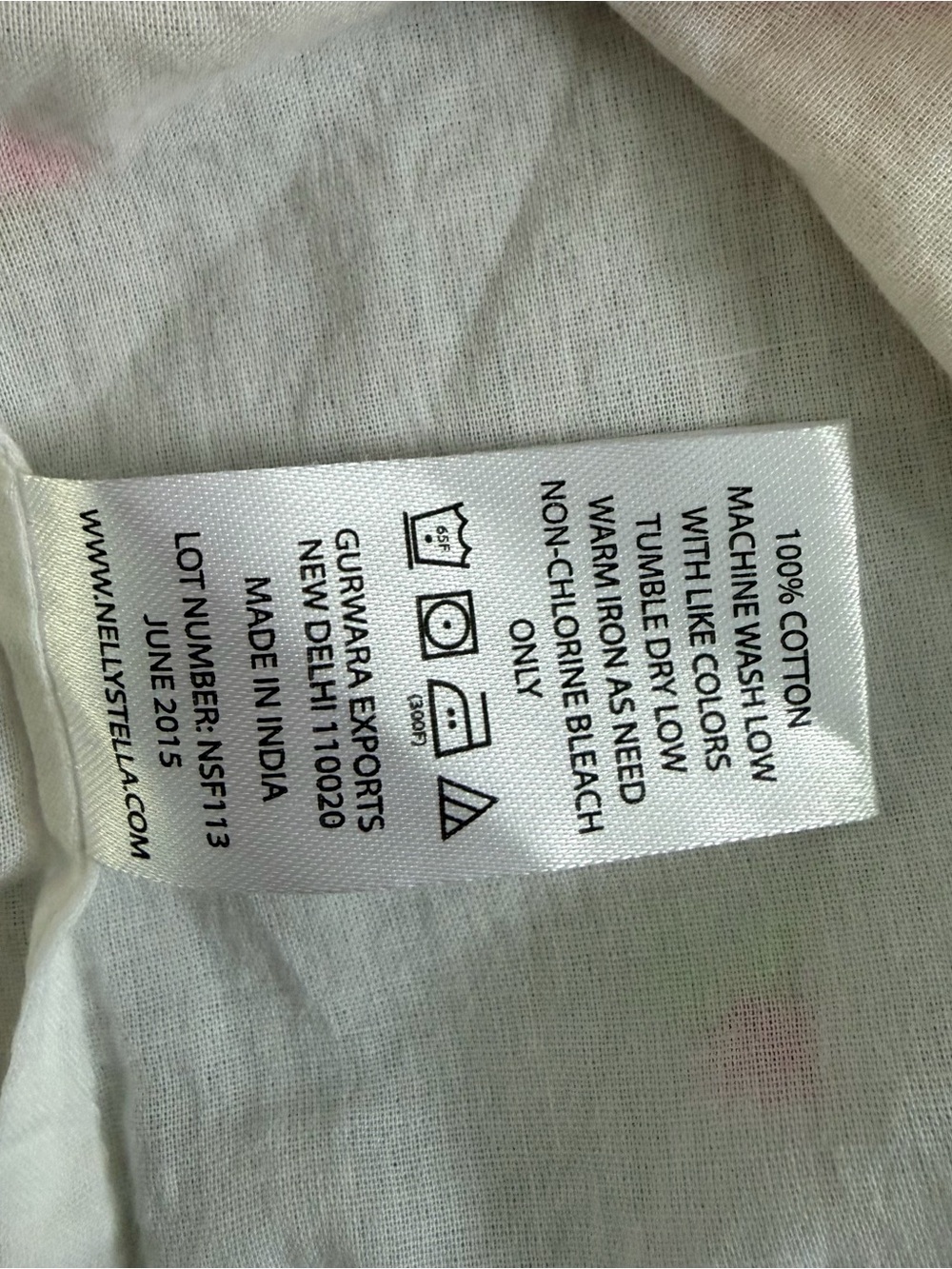 Nellystella Chloe Ditzy Pink Stripe Embroidered Tassel Cotton Girls Dress - Picture 5 of 5